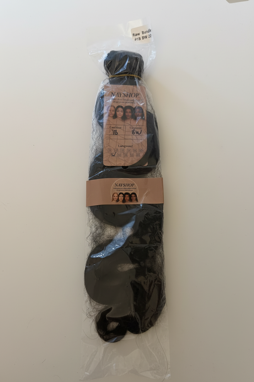 Mèche ondulée emballée NAYSHOP'HAIR